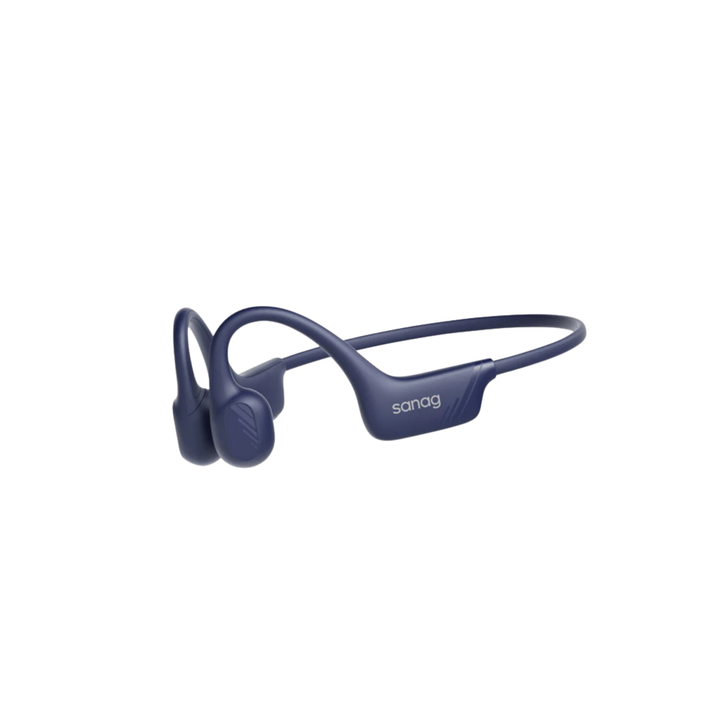 Auriculares Auribox Conducción Ósea Azules Inalámbricos Deportivos Bluetooth