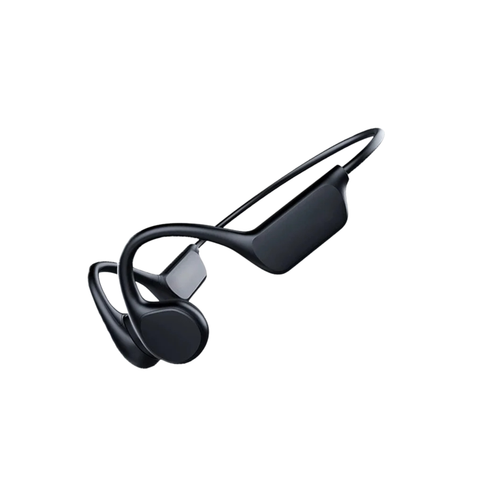 Auriculares Auribox Conducción Ósea Negros Puros Inalámbricos para Deporte y Diario